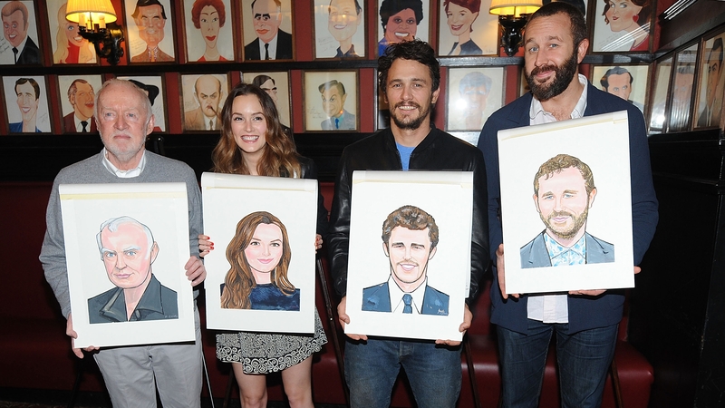 Norton, Meester, Franco and O'Dowd - Broadway run finishes on Sunday, filming to take place on Tuesday