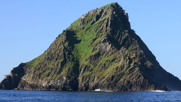 Skellig Michael: heading for a galaxy far, far away