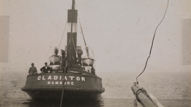 The guns were transferred to the Asgard at sea from a German boat (Pic: The Board of Trinity College Dublin)