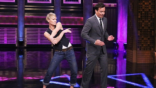 Dance-off against this lady at your peril... Photo copyright: Douglas Gorenstein/NBC
