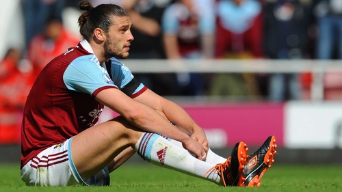 Andy Carroll has struggled for fitness at West Ham