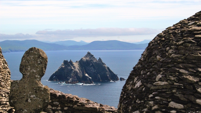 Star Wars filmed on Skellig Michael over the past two summers