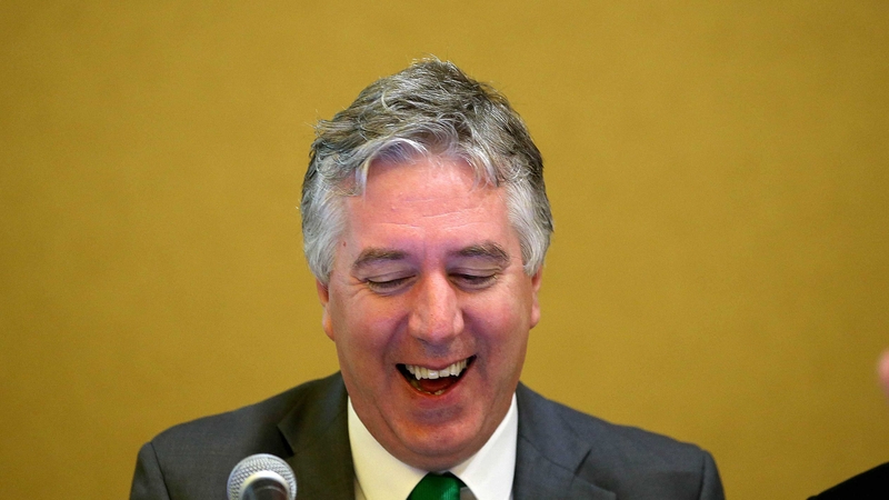 FAI chief executive John Delaney at the AGM