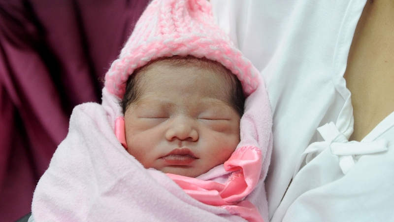 Jennalyn Sentino was one of 100 babies who received symbolic designation of 100,000,000th