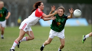 Kildare's Triona Duggan and Karen Quinn of Tyrone