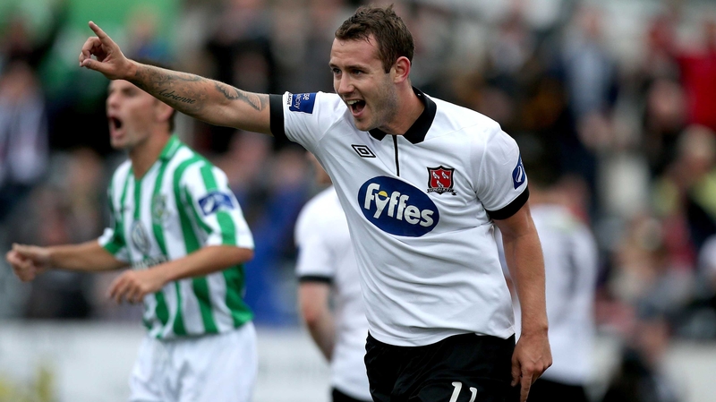 Kurtis Byrne starred in the Dundalk victory