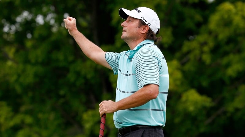 Tim Clark claimed victory by one shot