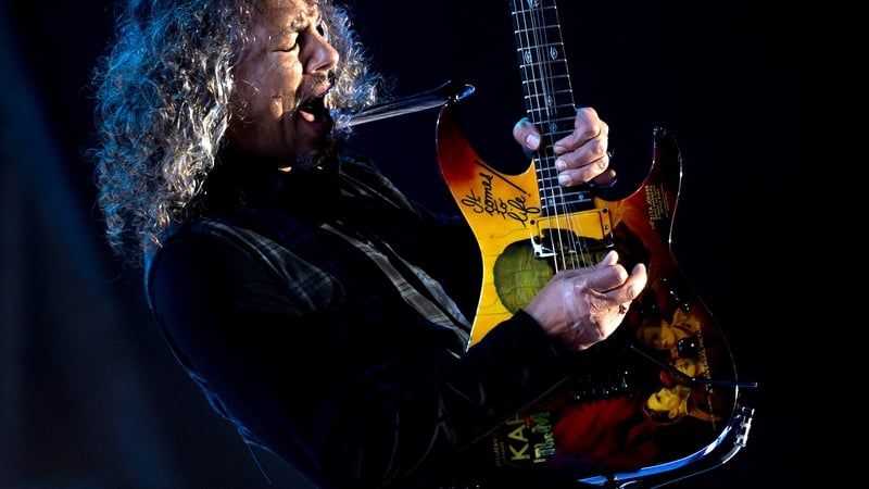 Hammett - "Recording a solo on their album was a huge thing for me"