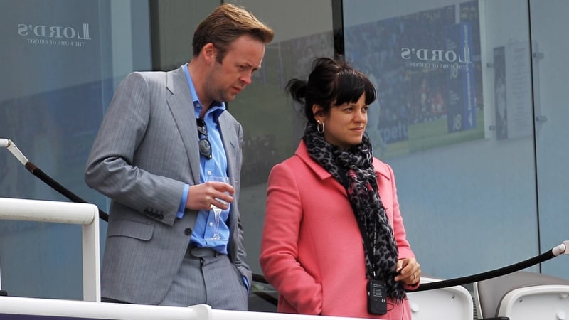 Lily Allen and husband Sam Cooper