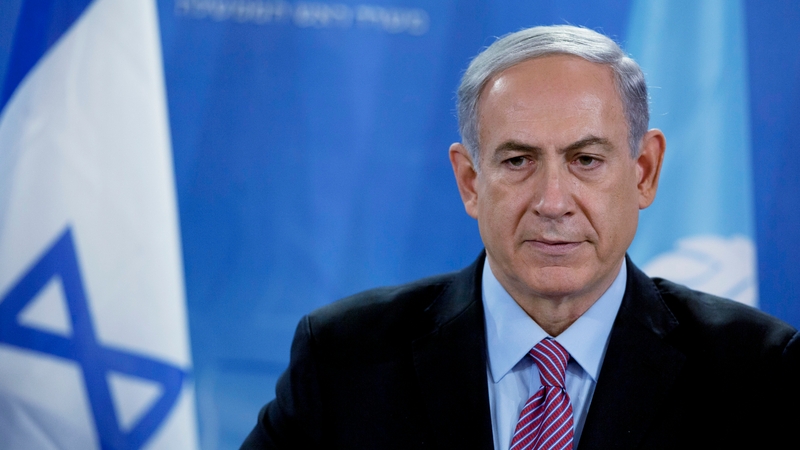 Benjamin Netanyahu accused world powers of abandoning a pledge to prevent Tehran from getting a nuclear bomb