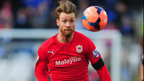 Jo Inge Berget in action for Cardiff