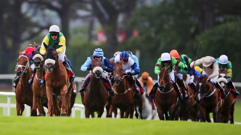 Quick Jack (hood) cruises clear of his rivals at Ballybrit