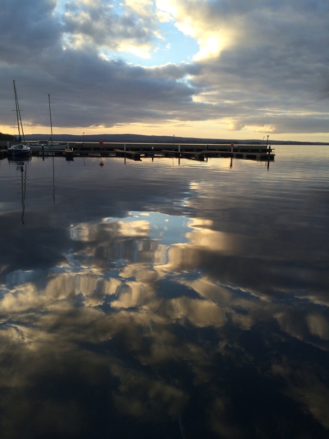 The harbour in Dromineer, Nenagh, Co Tipperary, looking onto Lough Derg (Pic: Shane Middleton)