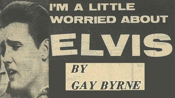 Gay Byrne in the RTV Guide