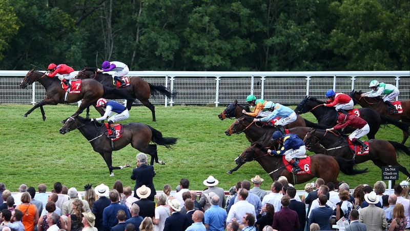 Take Cover (red cap, 7) comes home first