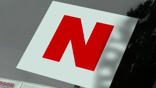 Novice drivers will have to display the 'N' plate for the first two years of their first licence