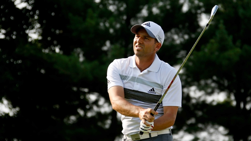 Sergio Garcia holds the WGC halfway lead