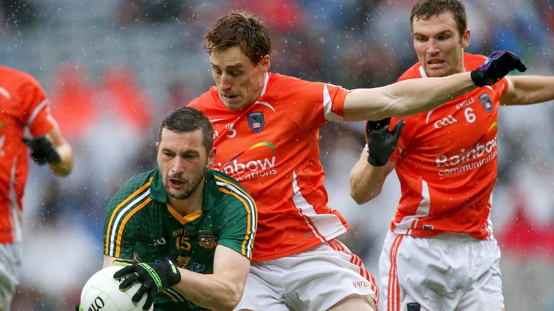 Mickey Newman grabbed the only goal of the game in Navan