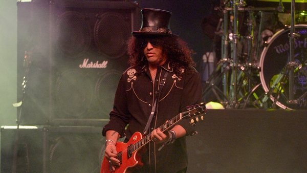 Slash and bandmates Myles Kennedy and the Conspirators play Dublin's 3Arena on Monday November 10