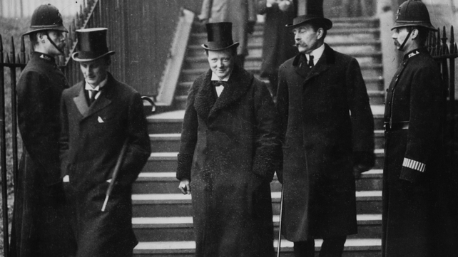 Edward Grey (left) said: 'The lamps are going out all over Europe. We shall not see them lit again in our lifetime.'