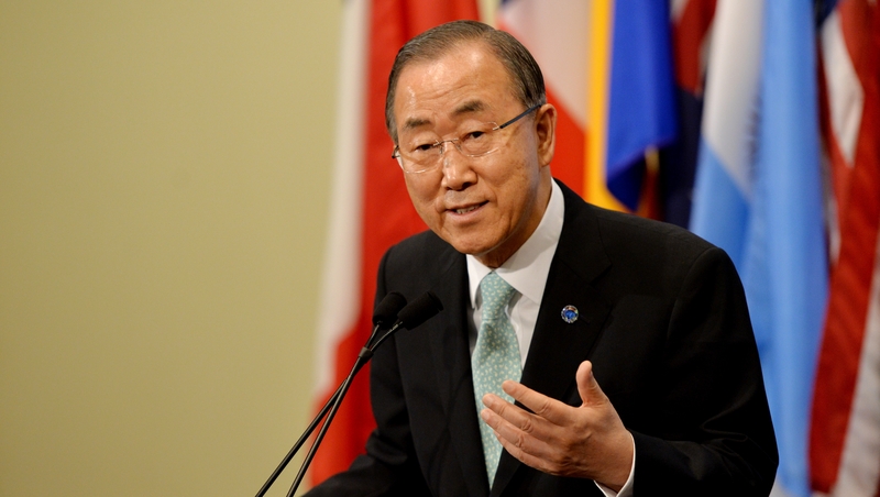 Mr Ban said the unrest was undermining Palestinian hopes for statehood and Israel's longing for security