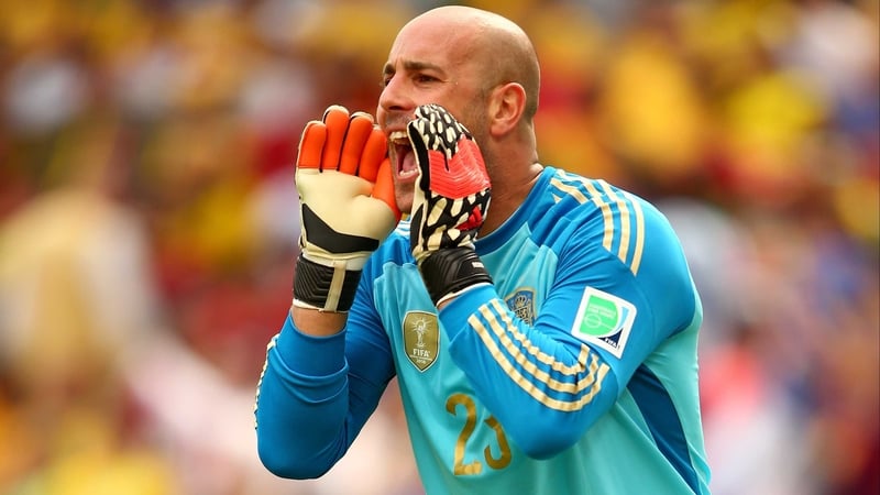 Pepe Reina was on loan at Napoli last season