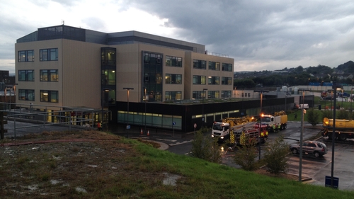 The emergency department has gone off call until midnight (Pic: Christine Nic Suibhne)