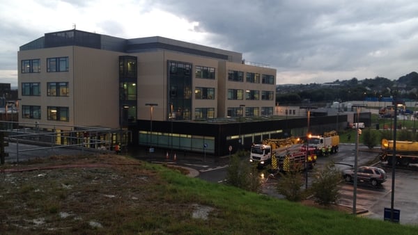 The emergency department has gone off call until midnight (Pic: Christine Nic Suibhne)