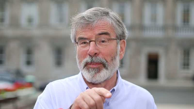 Gerry Adams said the political situation faces its greatest challenge since the Good Friday Agreement