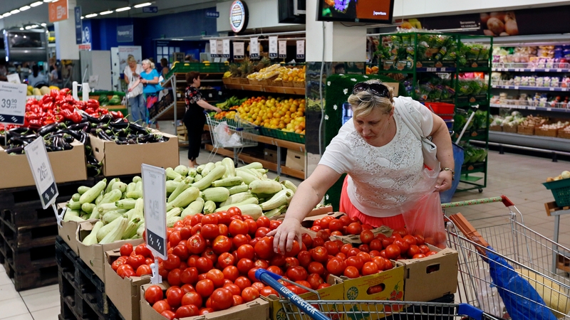 Russian consumers will not have access to many Irish products for the next year