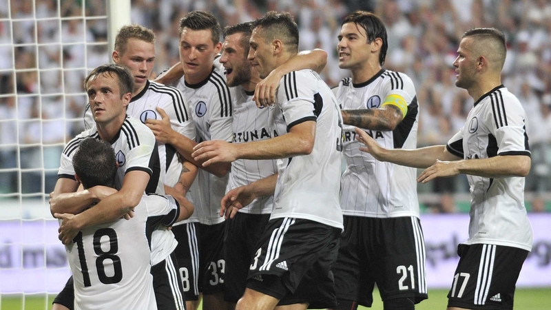 Legia won 6-1 on aggregate against Celtic
