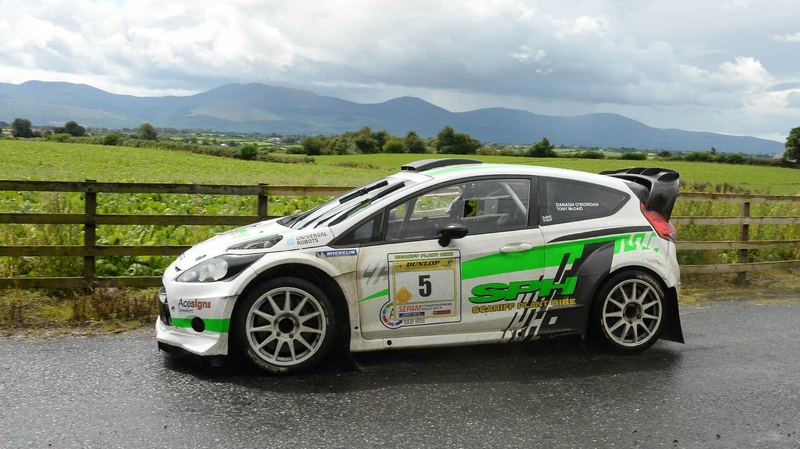 Darragh O'riordan's Ford Fiesta WRC
