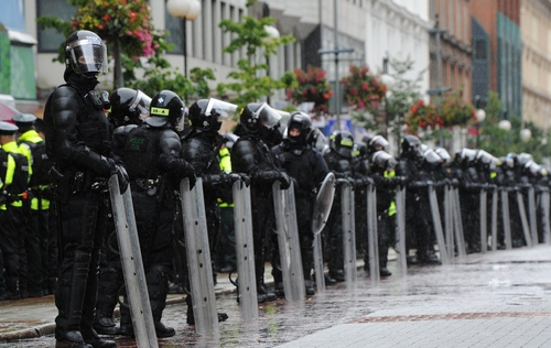 Major police operation in place for the parade