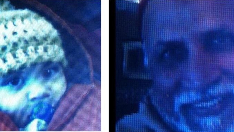 Mr Khan and his son were found safe and well