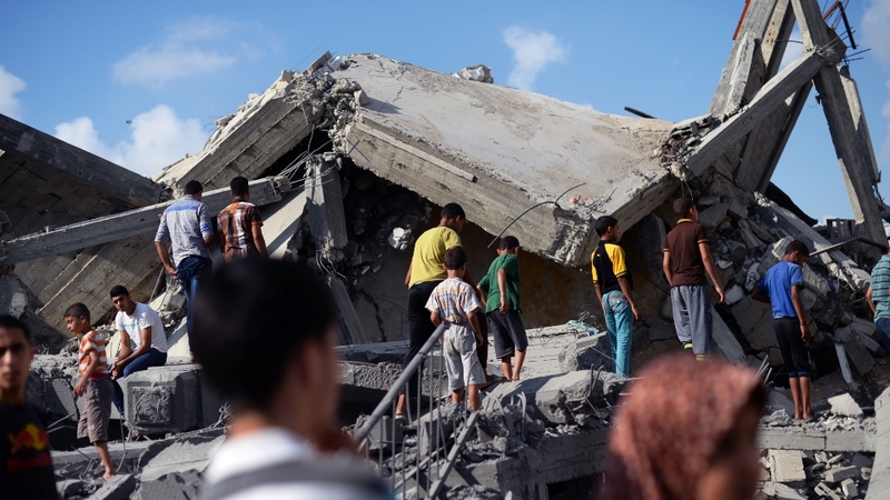 Israeli air strikes and shelling killed three Palestinians in Gaza