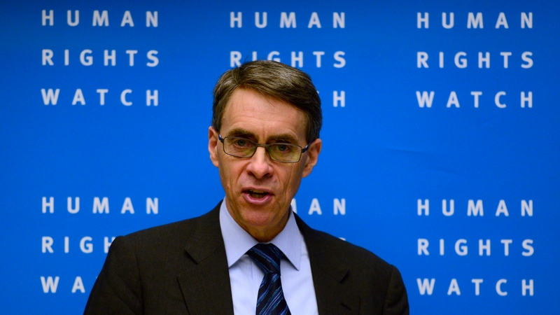 Kenneth Roth and his colleague Sarah Leah Whitson were due to take part in a report release