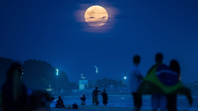 The moon appeared 14% bigger and 30% brighter than normal as it reached the point in its orbit closest to the Earth