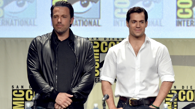 Ben Affleck (Batman) and Henry Cavill (Superman)