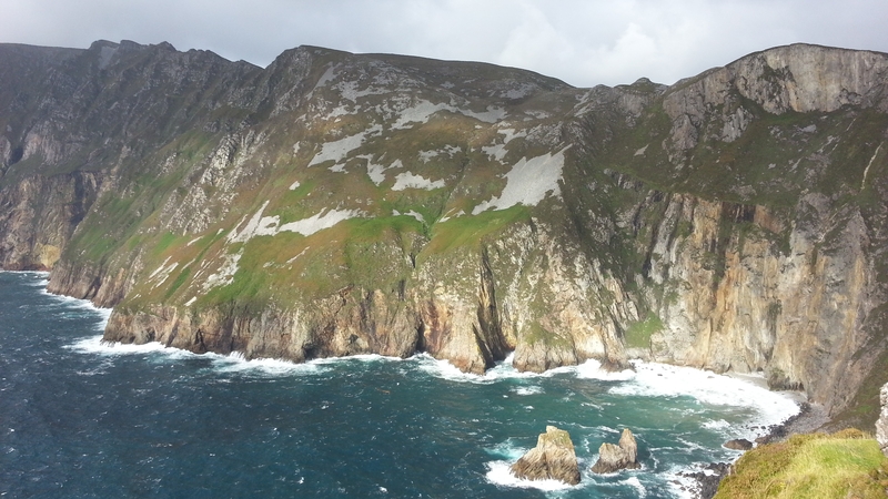 Sliabh Liag on Donegal's 'weather-nibbled coast'