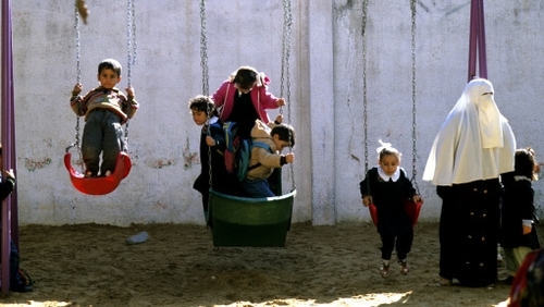 Displaced families have returned to the homes