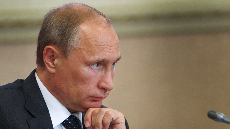 Vladimir Putin was quoted as saying the lawful interests of his people must be protected
