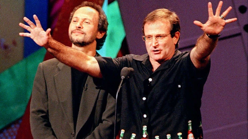 Billy Crystal and Robin Williams