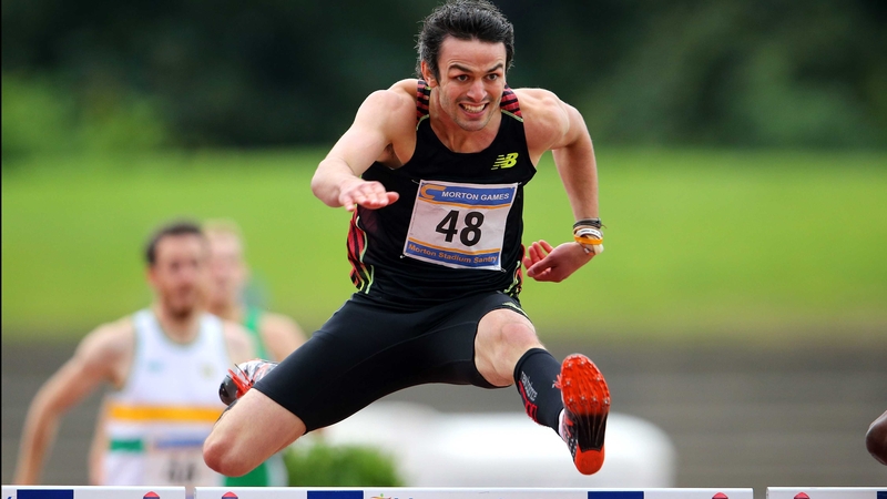 Thomas Barr made his return from injury in Santry on Saturday