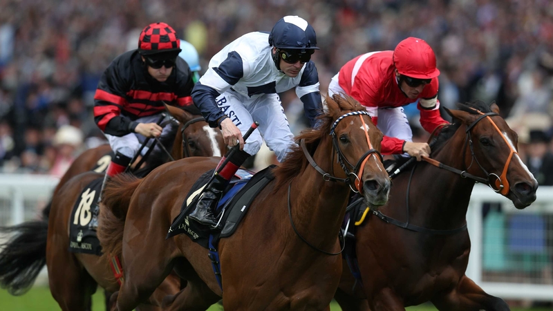 Anthem Alexander scored her first win over six furlongs, having won twice over the minimum trip as a juvenile