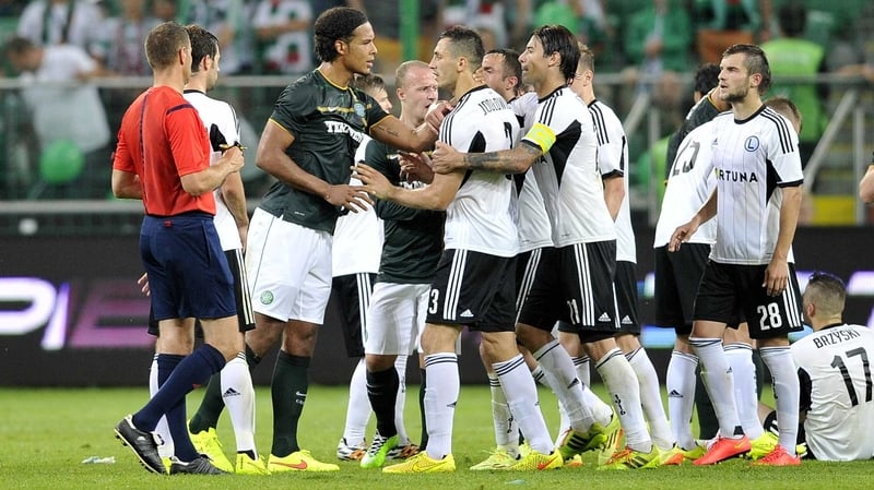 Legia beat Celtic 6-1 on aggregate before UEFA overturned the result