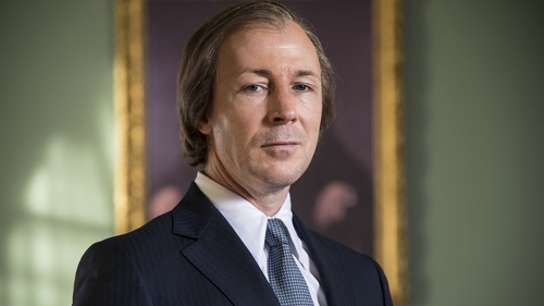 Aidan Gillen as Charles Haughey in new RTÉ One drama, Charlie