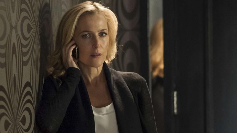 Gillian Anderson - still falling