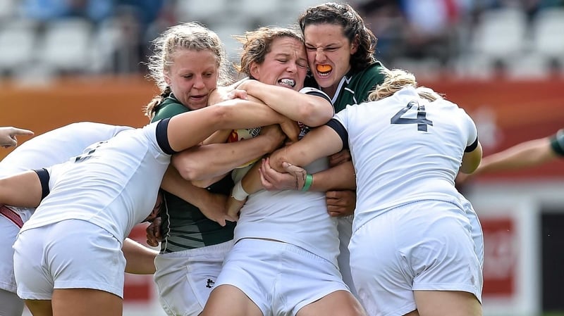 England put Ireland under ferocious pressure