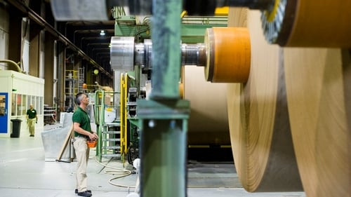 The AIB manufacturing purchasing managers' index slipped to 52.6 in January from 54.5 in December