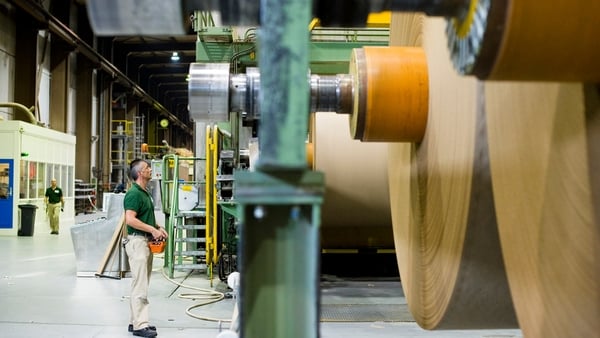 The AIB manufacturing purchasing managers' index slipped to 52.6 in January from 54.5 in December